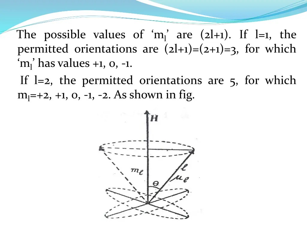 the possible values