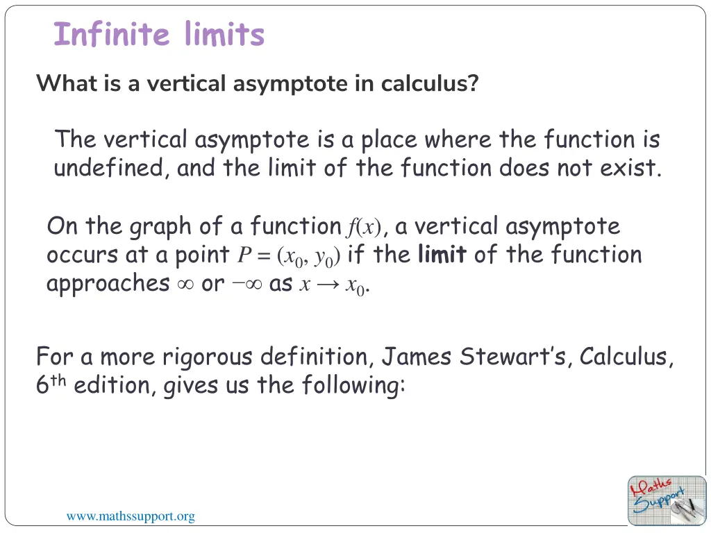 infinite limits