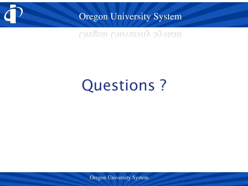 oregon university system 1