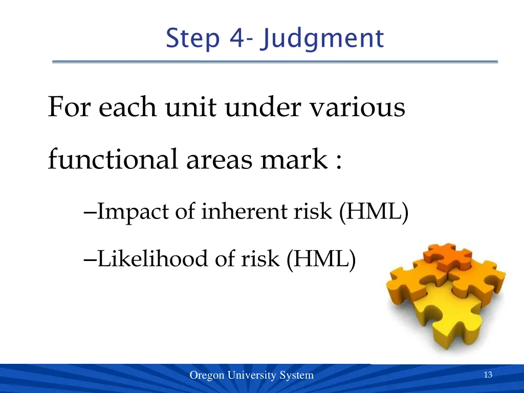 step 4 judgment