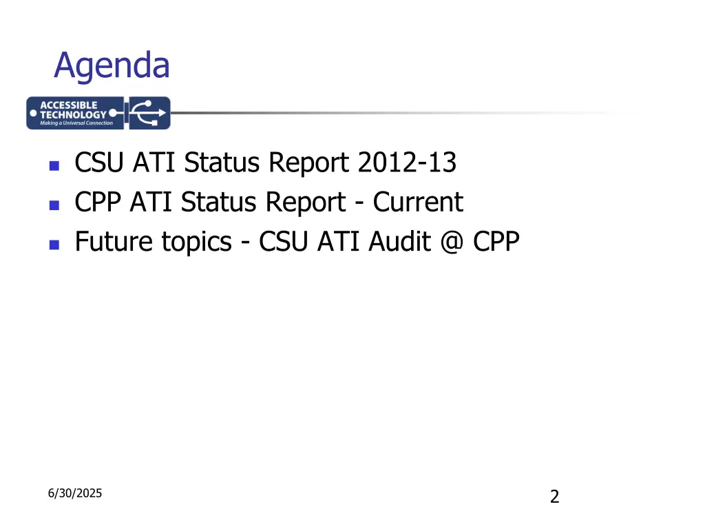 agenda