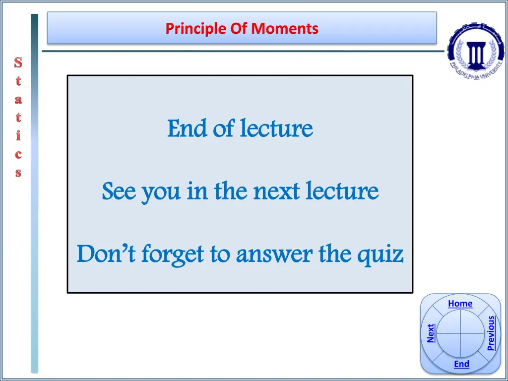 principle of moments 9