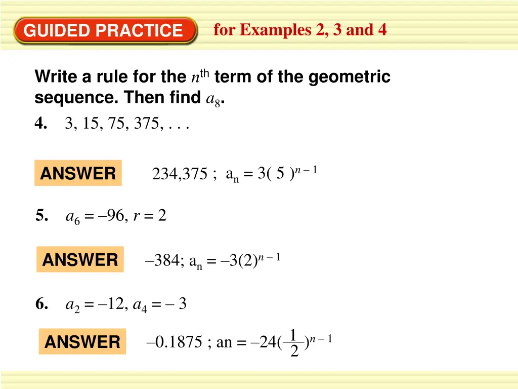 for examples 2 3 and 4 1