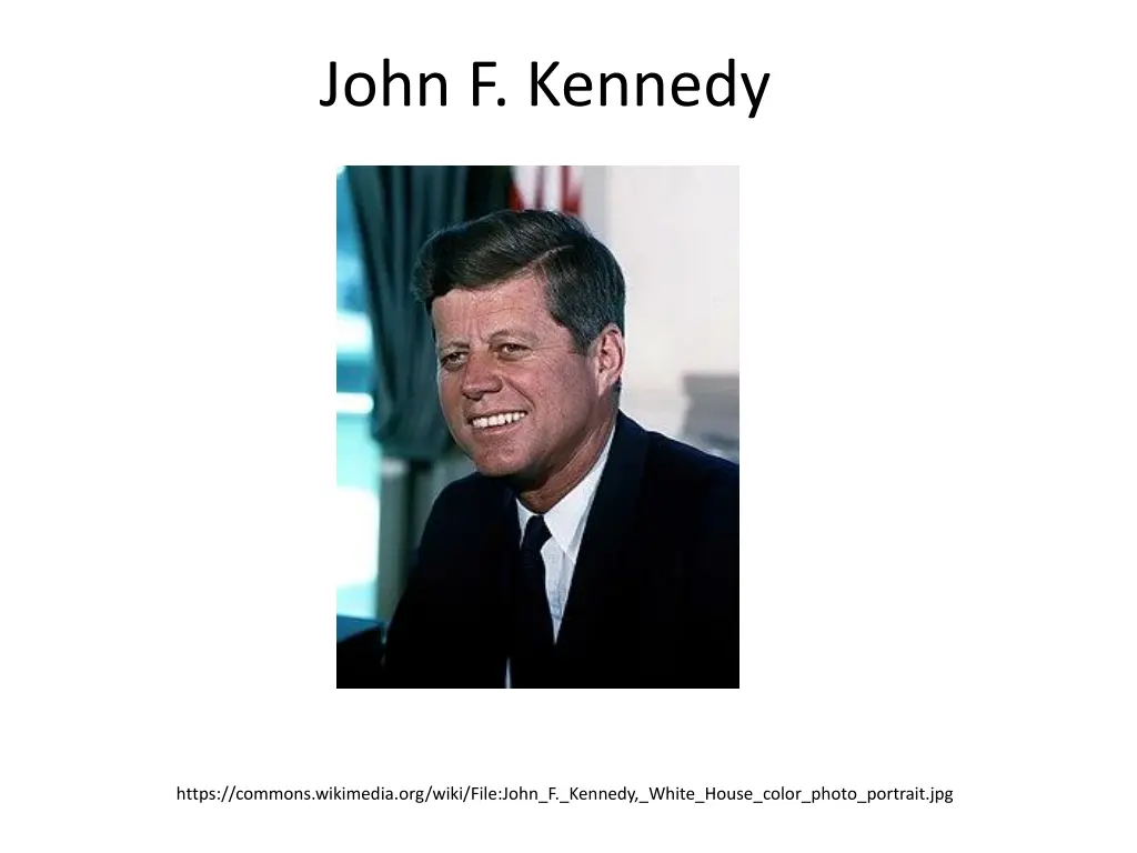 john f kennedy