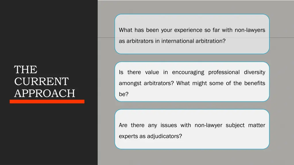 what has been your experience so far with