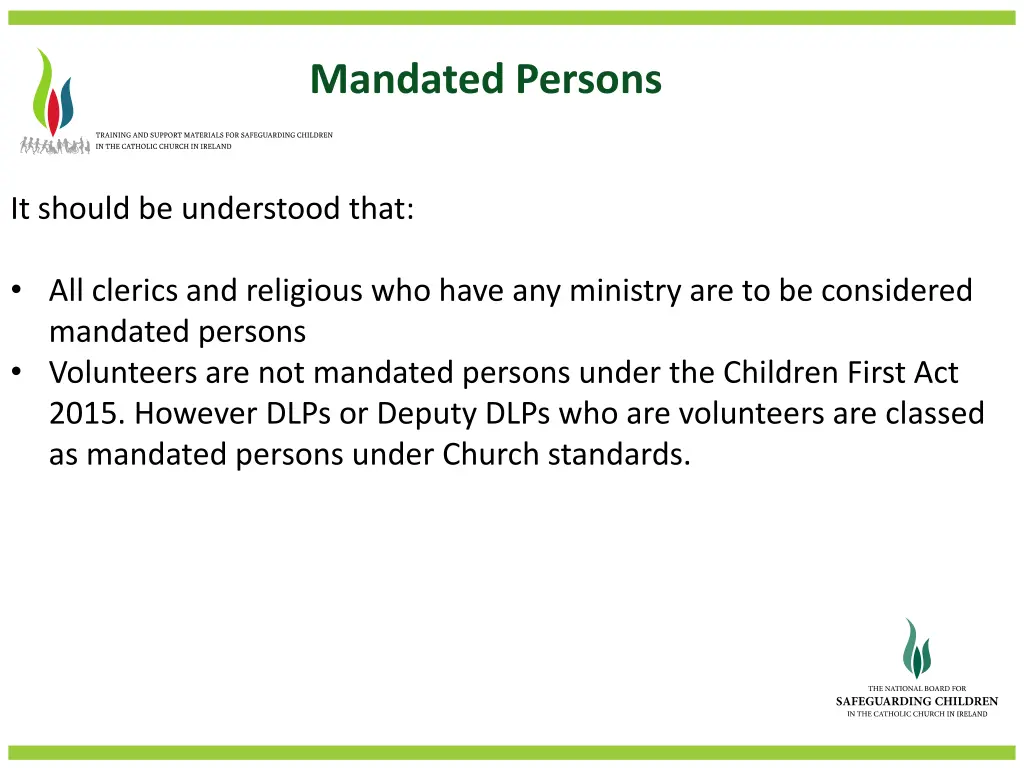 mandated persons 1