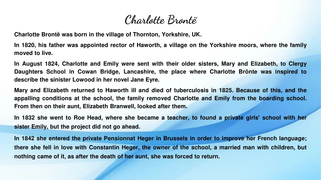 charlotte bront 1