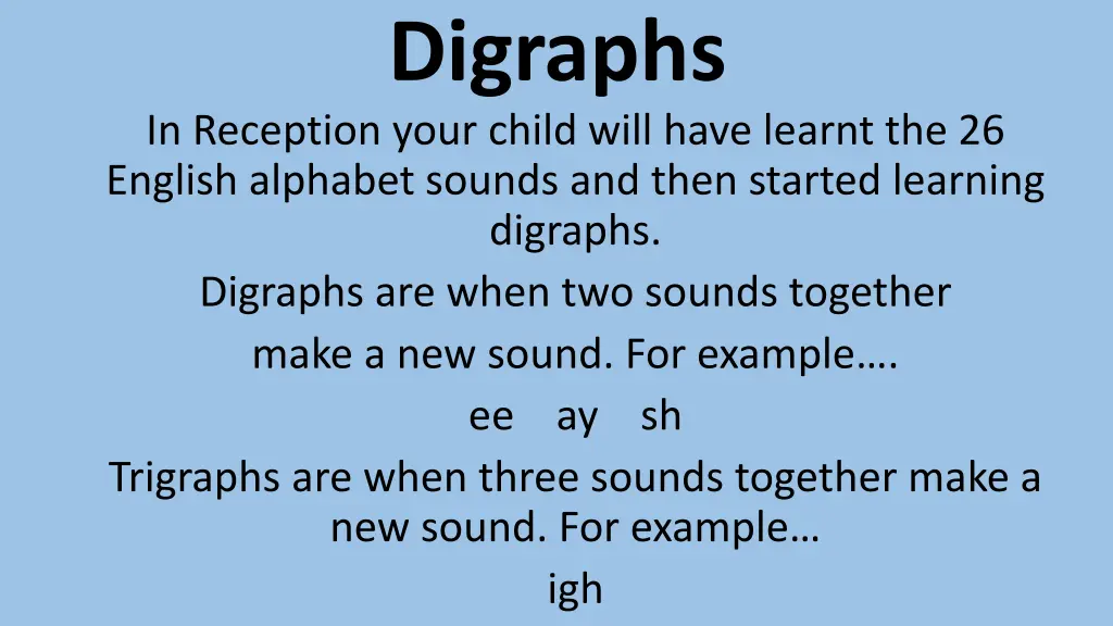 digraphs