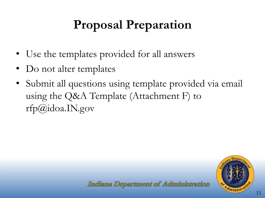 proposal preparation 1