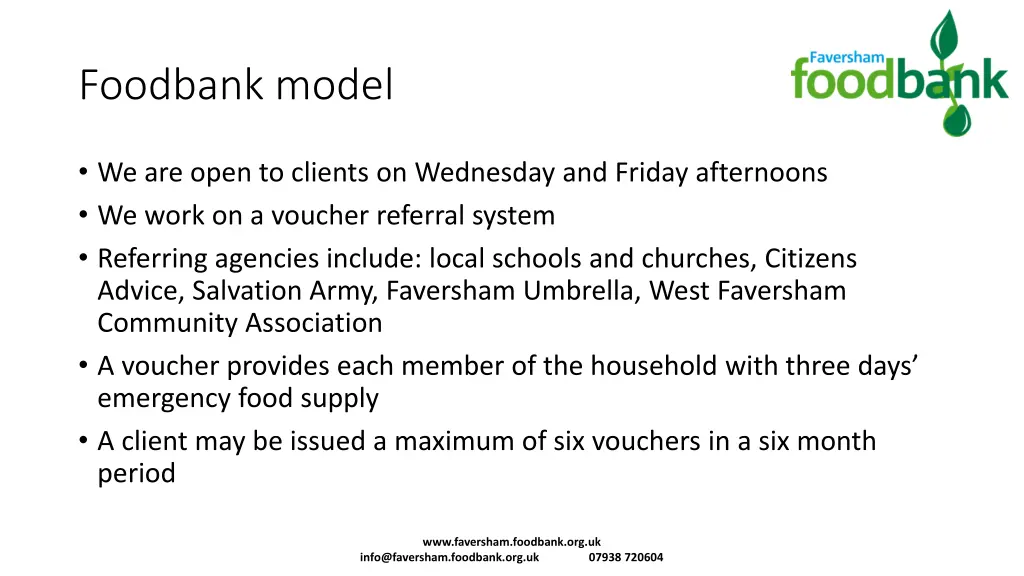 foodbank model