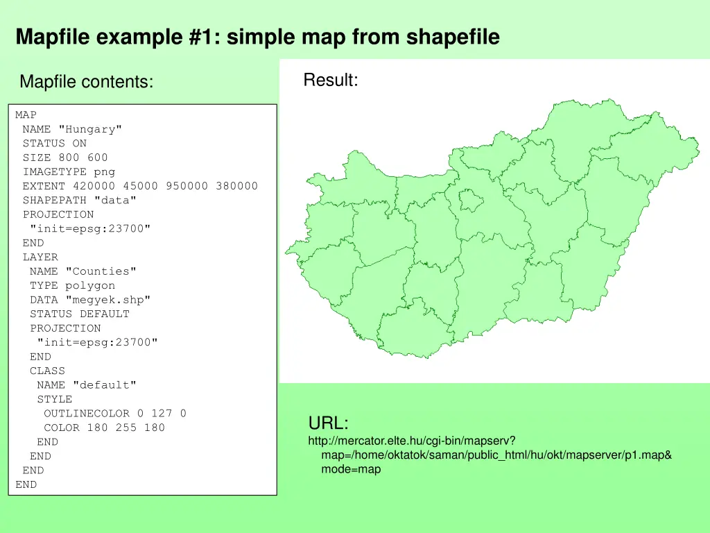 mapfile example 1 simple map from shapefile