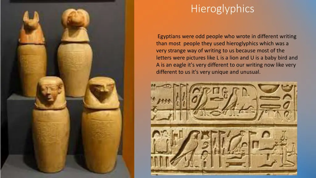 hieroglyphics