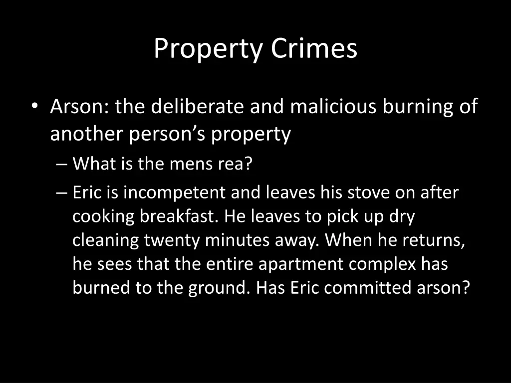 property crimes 1