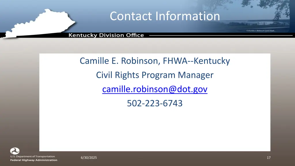 contact information