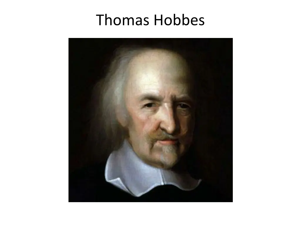 thomas hobbes
