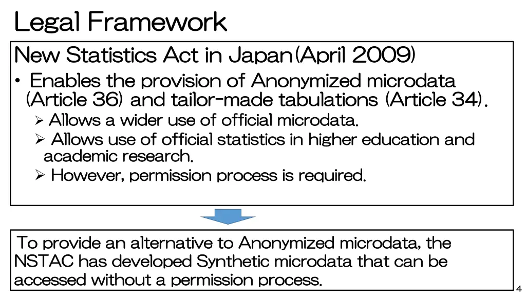 legal legal framework framework
