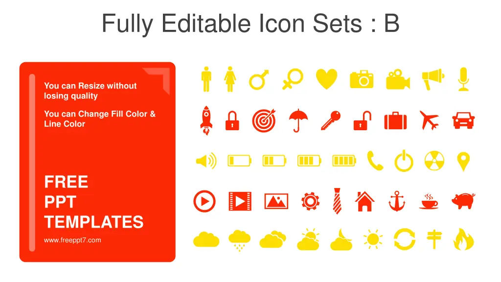 fully editable icon sets b