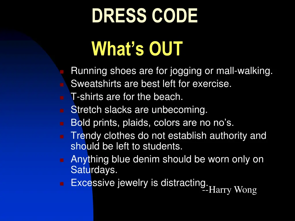 dress code