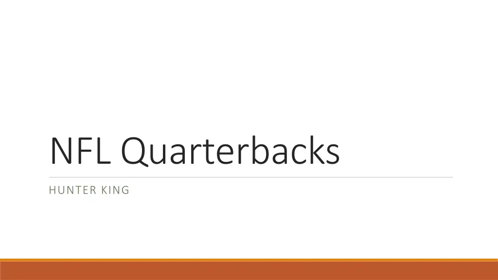 nfl quarterbacks