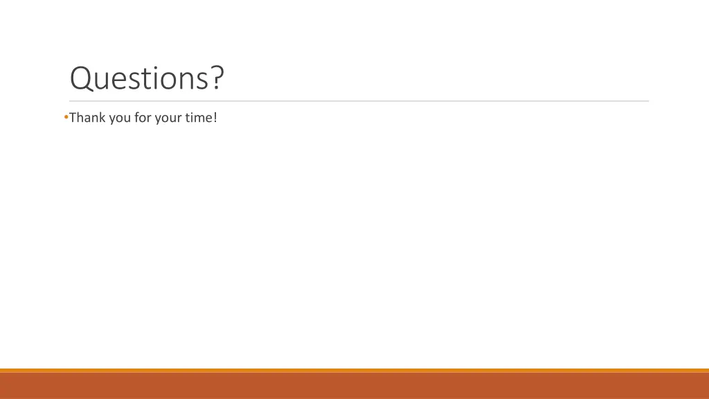 questions