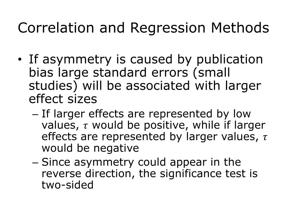 correlation and regression methods 1