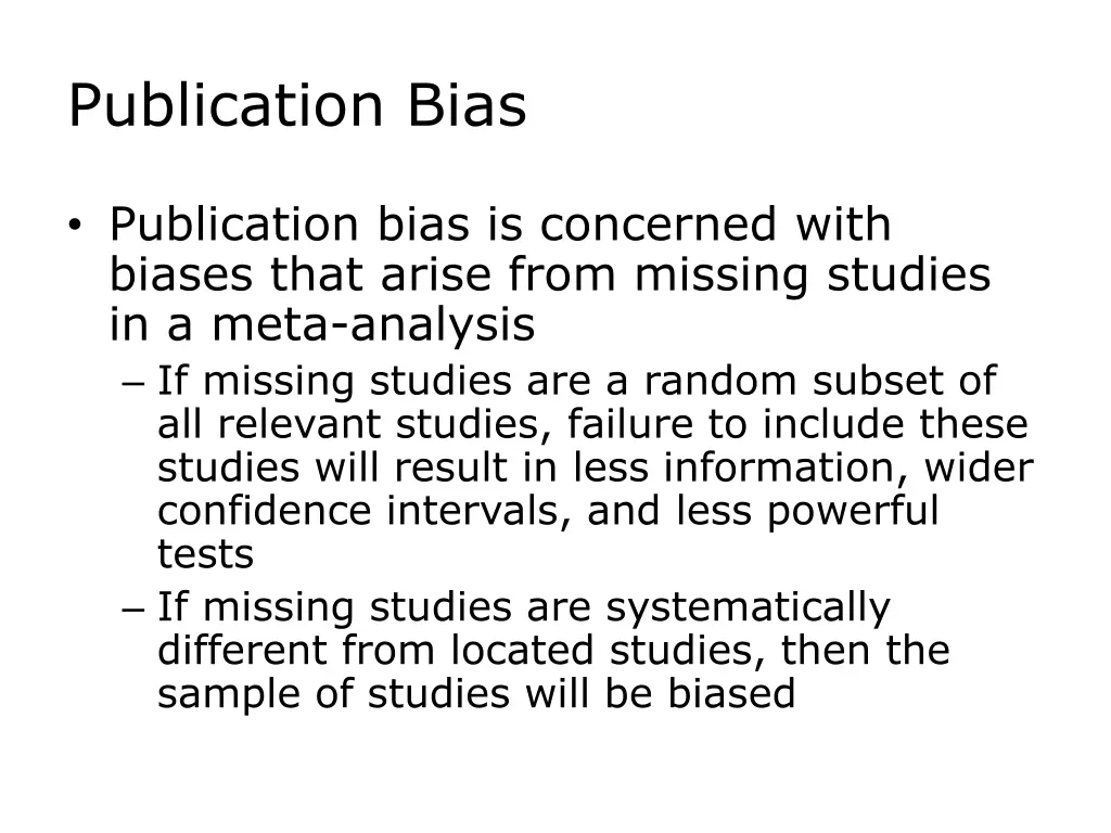 publication bias