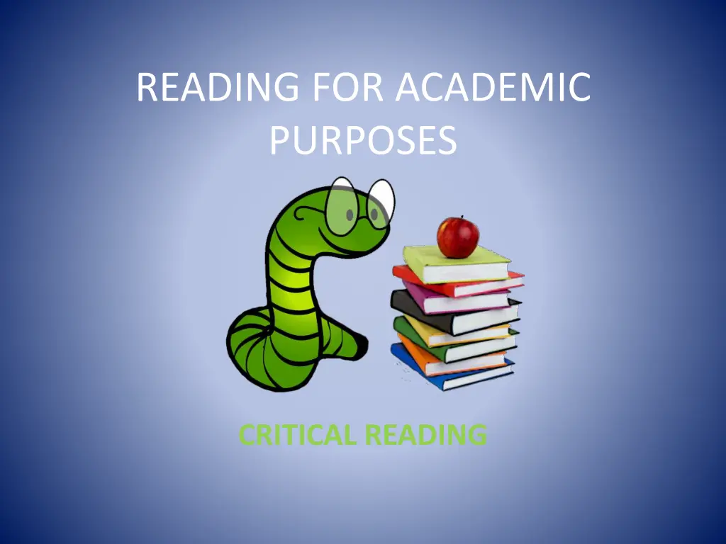 reading for academic purposes 6