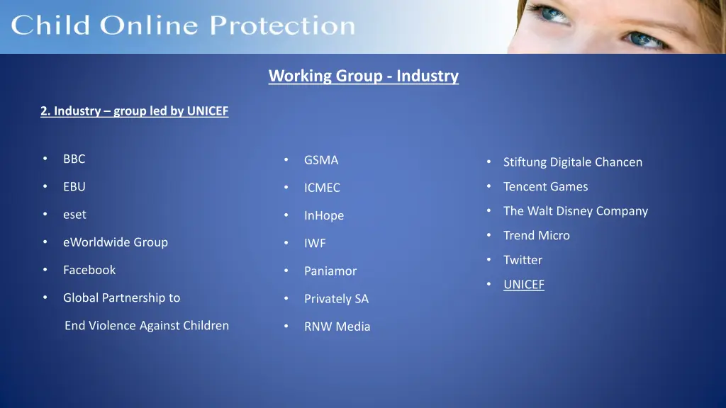 working group industry
