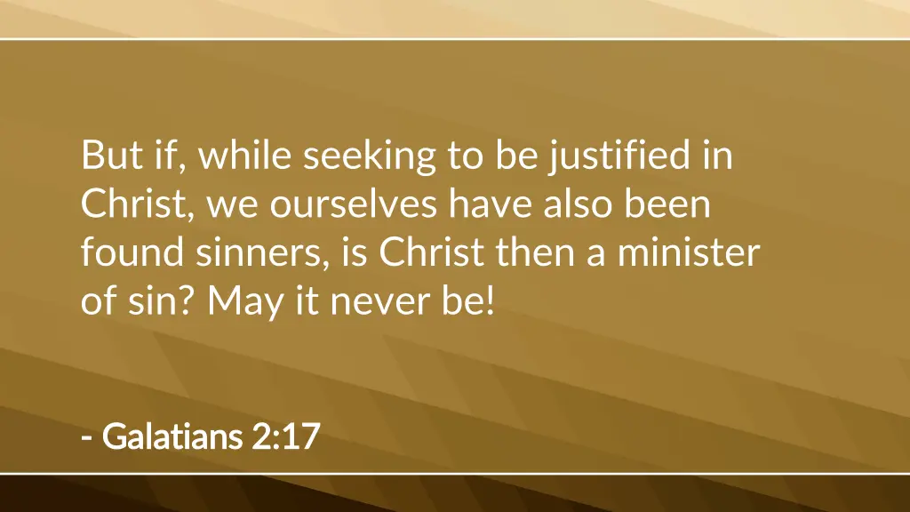 but if while seeking to be justified in christ