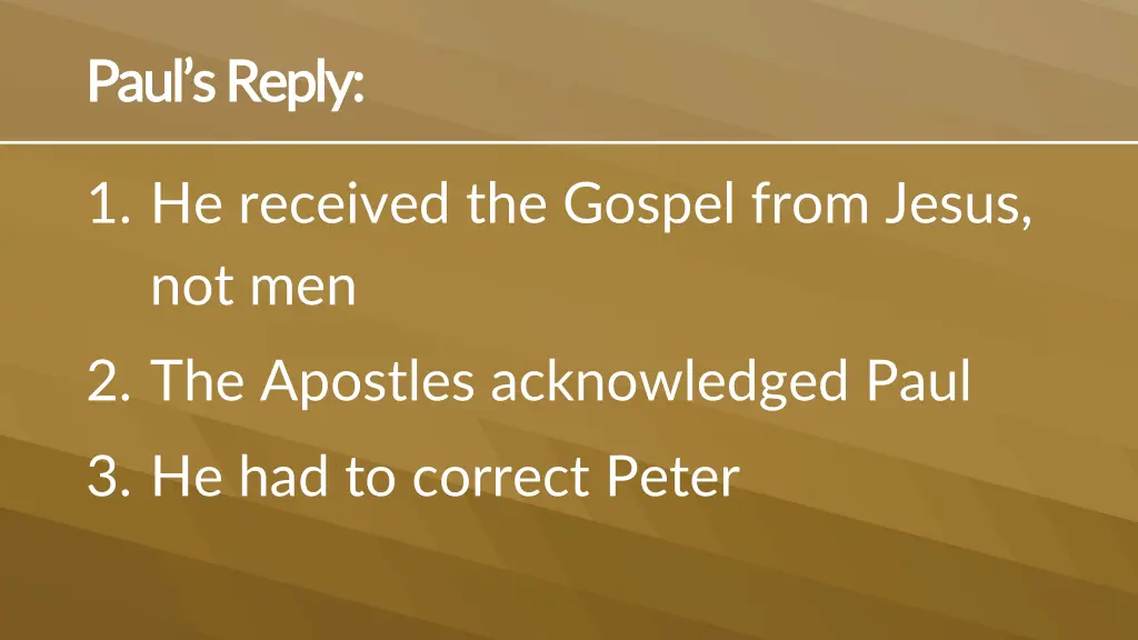 paul s reply paul s reply