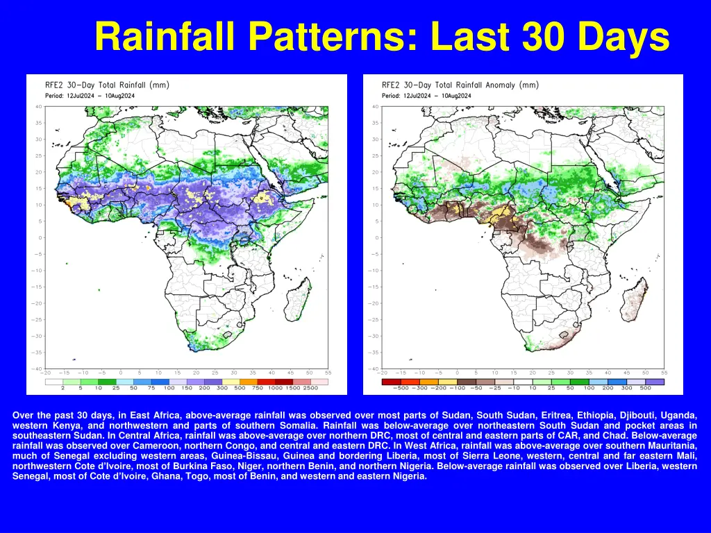rainfall patterns last 30 days