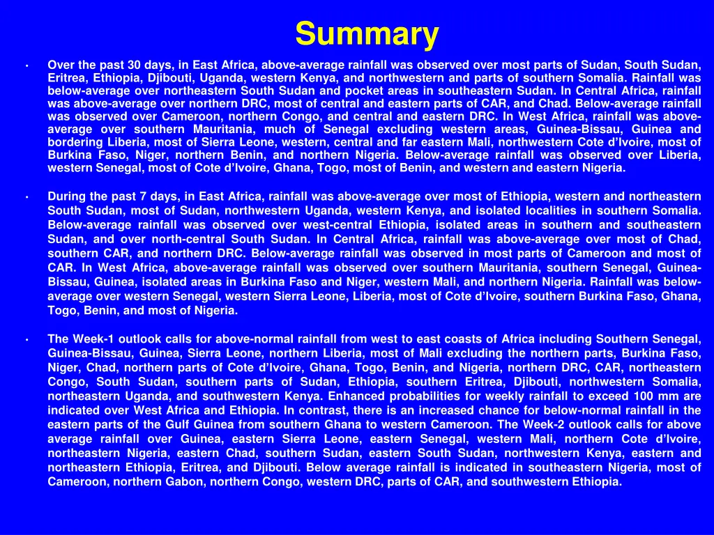 summary