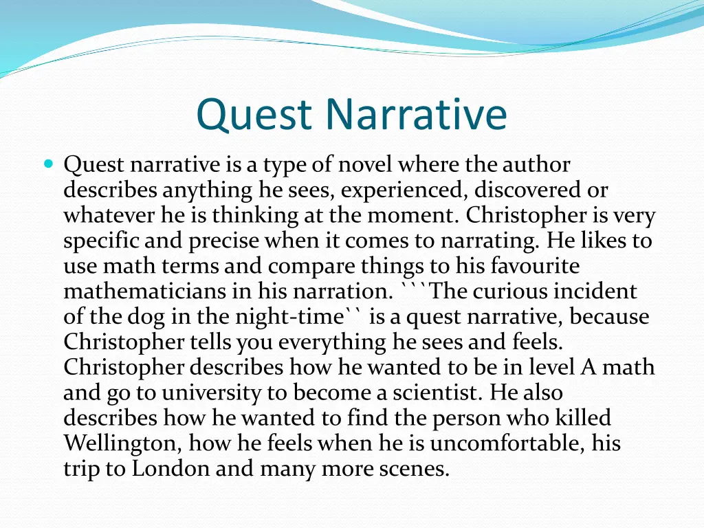 quest narrative
