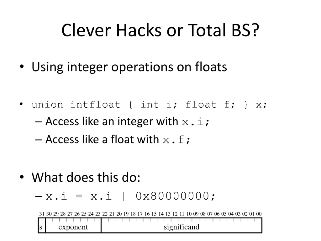 clever hacks or total bs