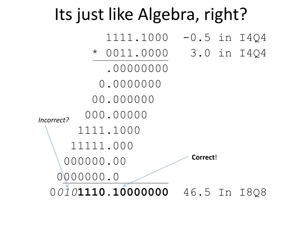 its just like algebra right 2