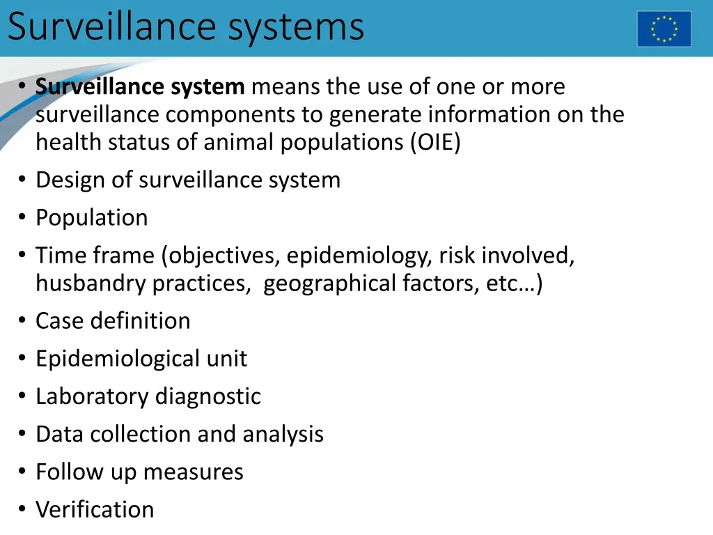 surveillance systems