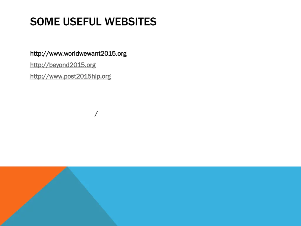 some useful websites