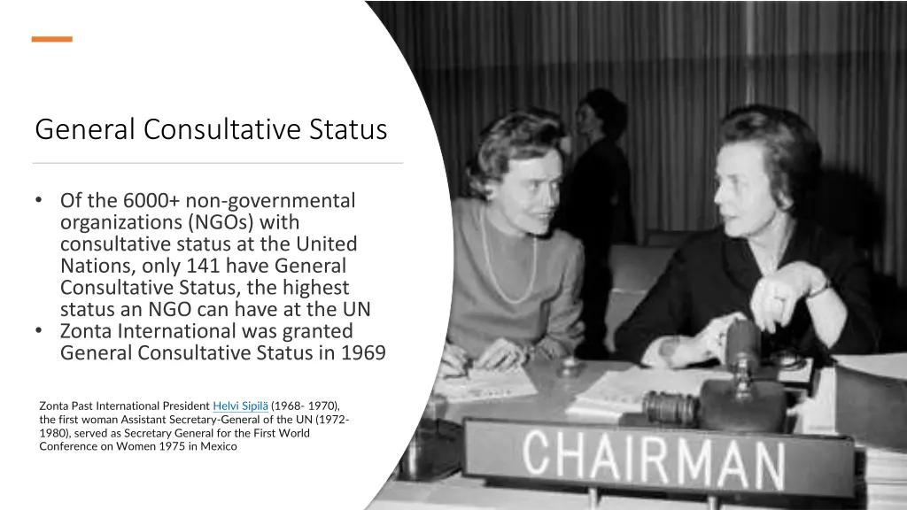 general consultative status