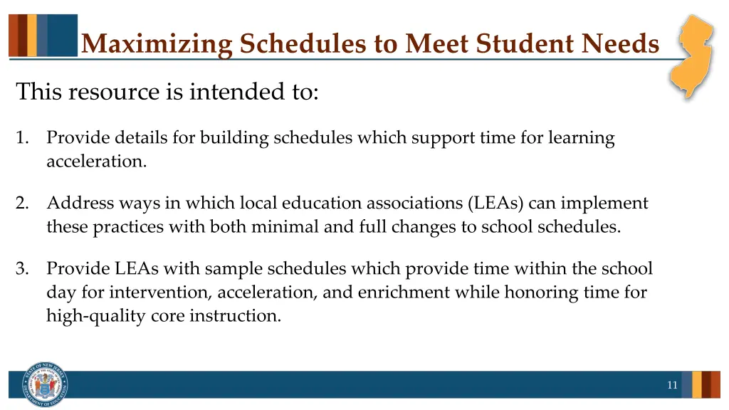 maximizing schedules to meet student needs