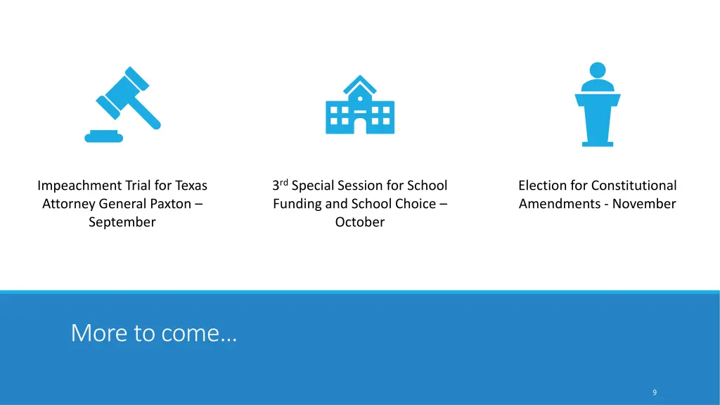 3 rd special session for school funding