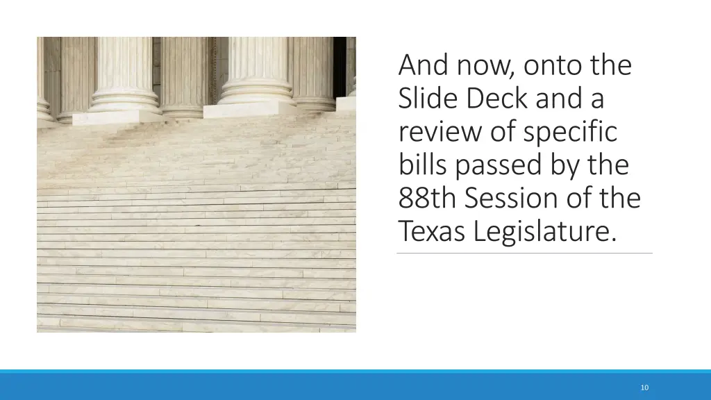 and now onto the slide deck and a review