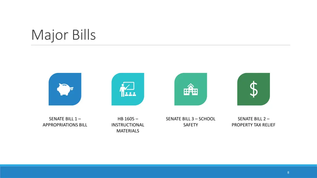 major bills