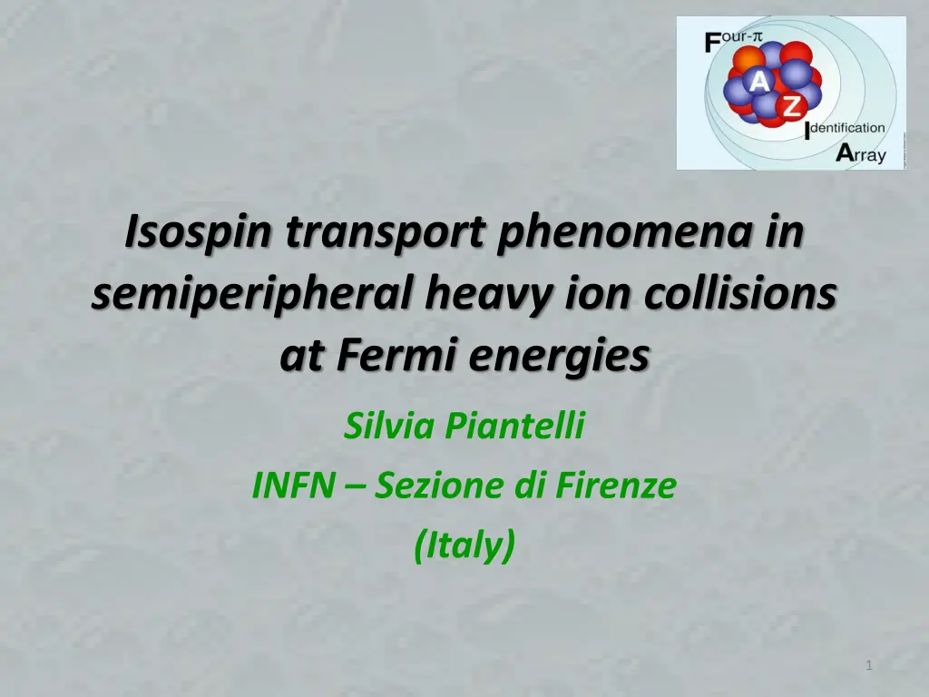 isospin transport phenomena in semiperipheral