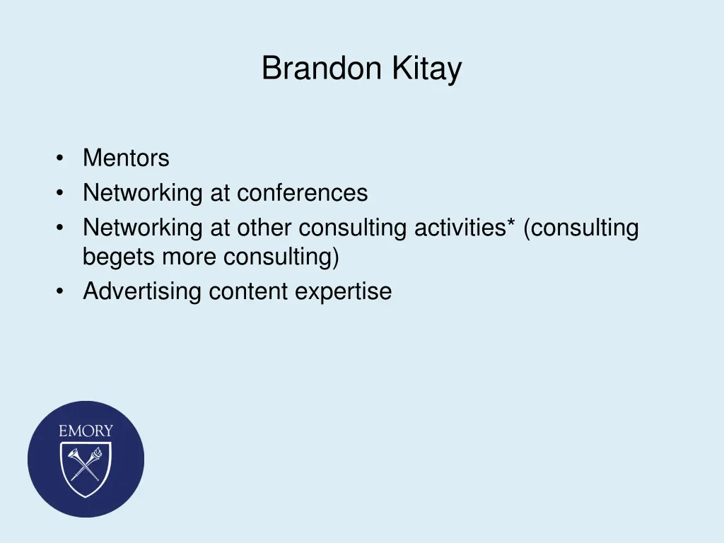 brandon kitay