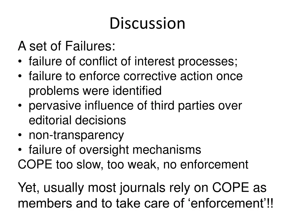 discussion