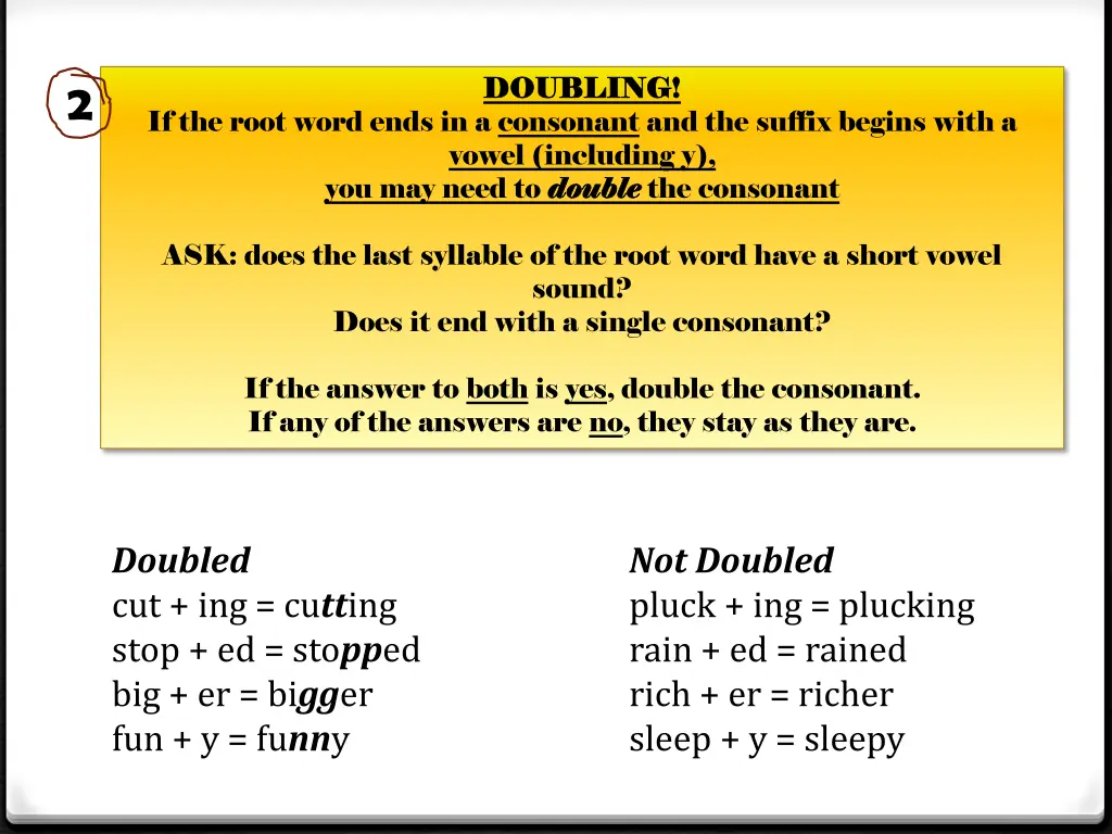 doubling doubling