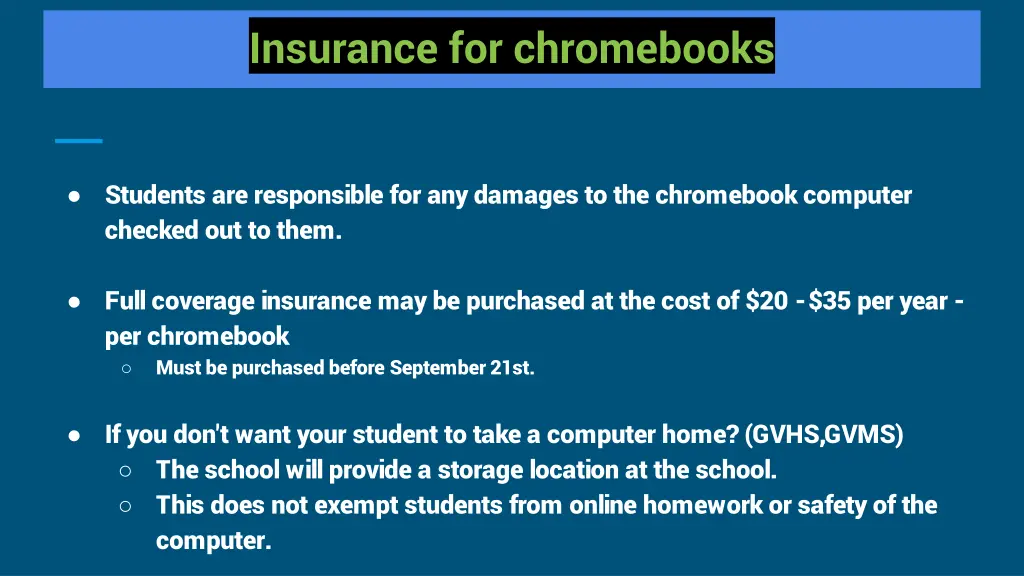 insurance for chromebooks