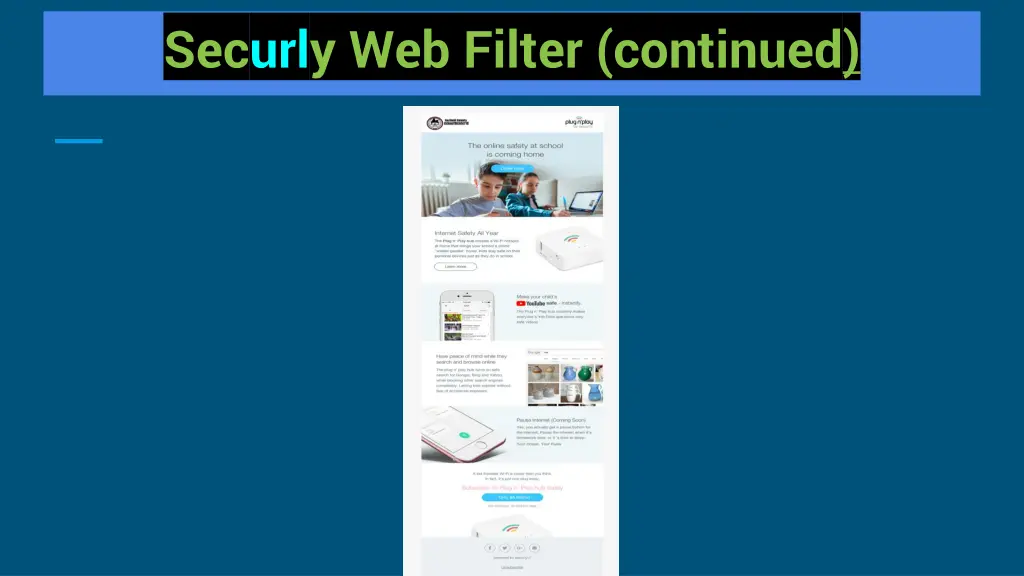 securly web filter continued