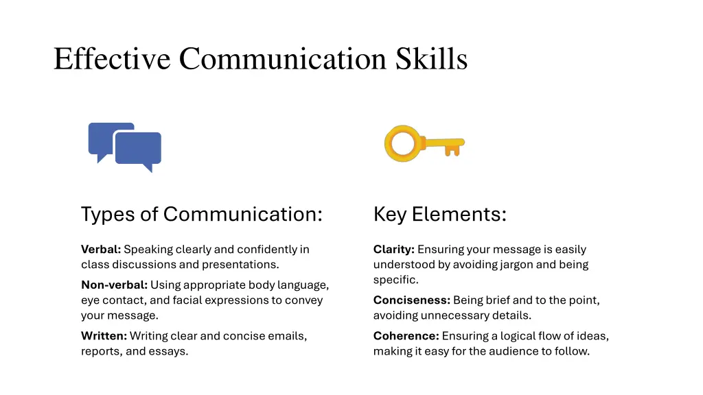 effective communication skills