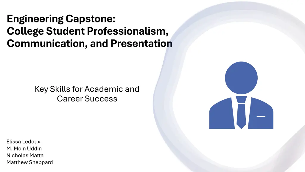 engineering capstone college student